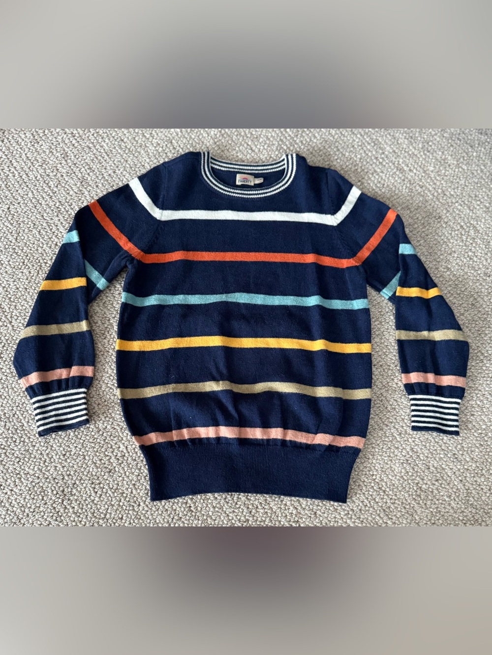 Faherty Stripe Sweater